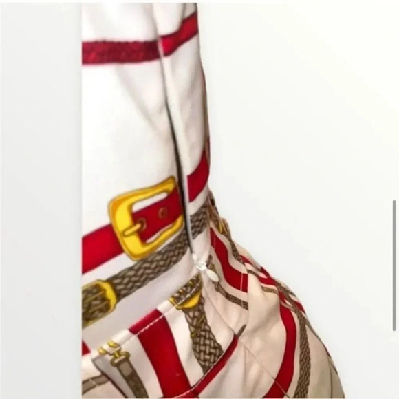 VINTAGE WOMANS DRESS "BELTS
BUCKLES AND BITS" PATTERN VERY
FLATTERING AND CLASSY - Picture 7 of 14